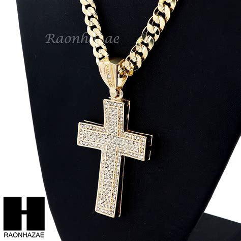 2pac cross chain necklace.